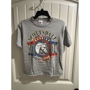 VTG Zia Graphics Scottsdale Arabian Horse Show Tee Unisex Youth Medium